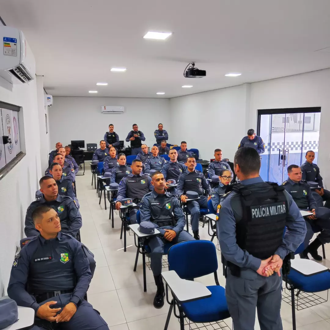 Soldados recém-formados são recepcionados no 11º Comando Regional para reforçar o efetivo policial